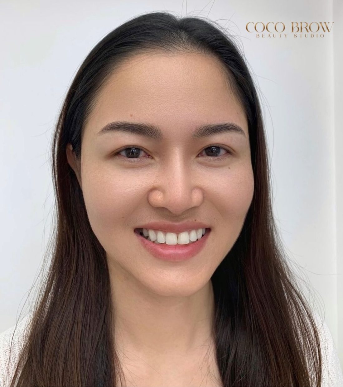 Eyebrow embroidery result by COCO BROW Singapore — photo 2