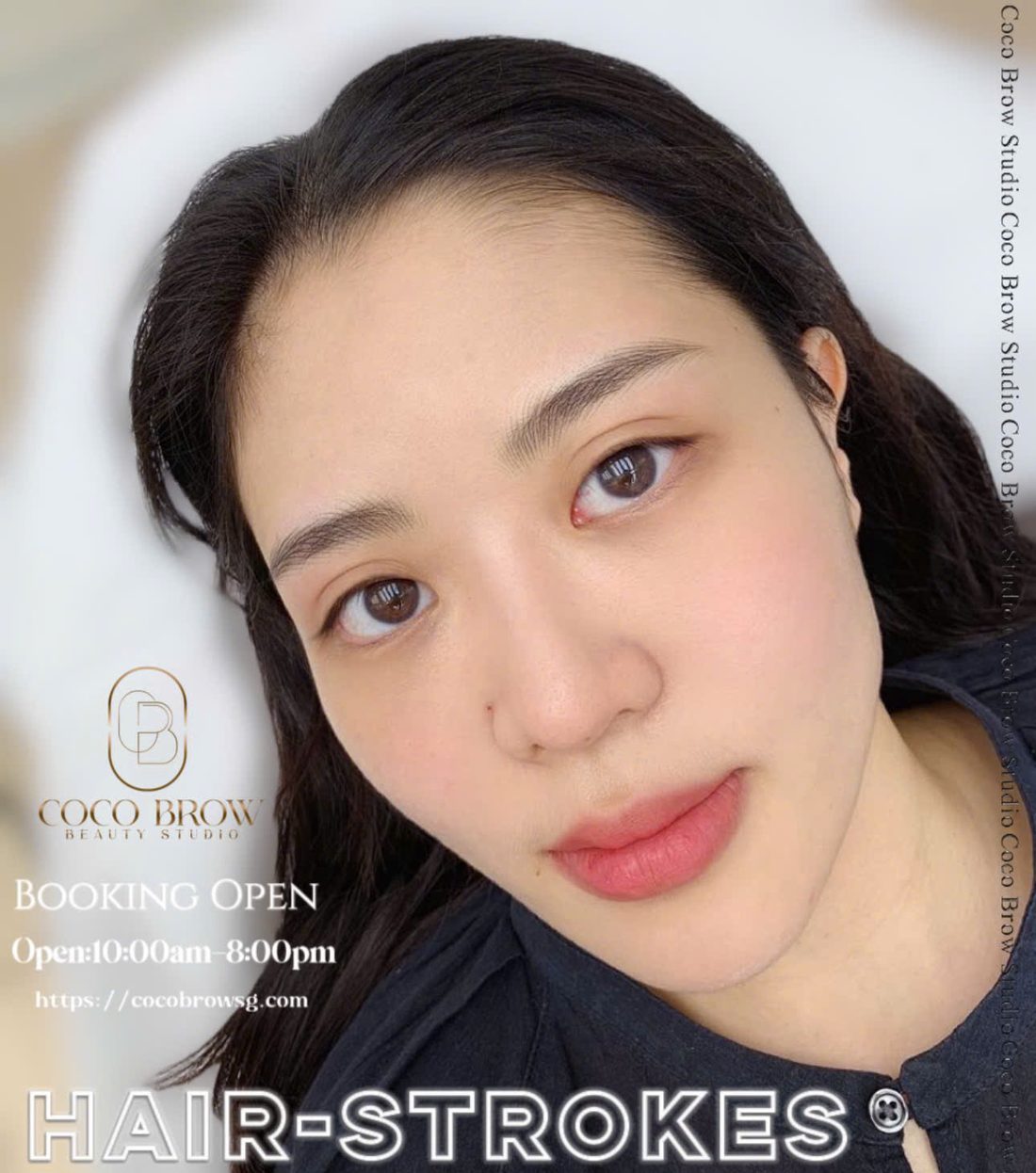 Eyebrow embroidery result by COCO BROW Singapore — photo 28