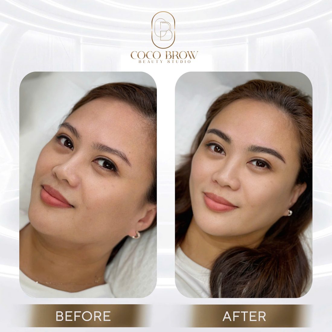 Eyebrow embroidery result by COCO BROW Singapore — photo 31