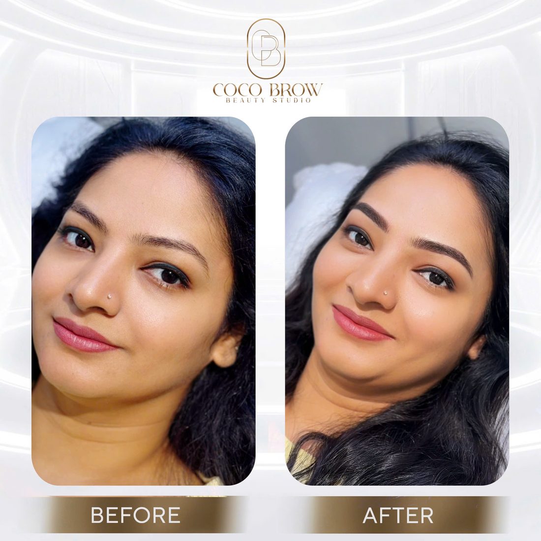 Eyebrow embroidery result by COCO BROW Singapore — photo 33