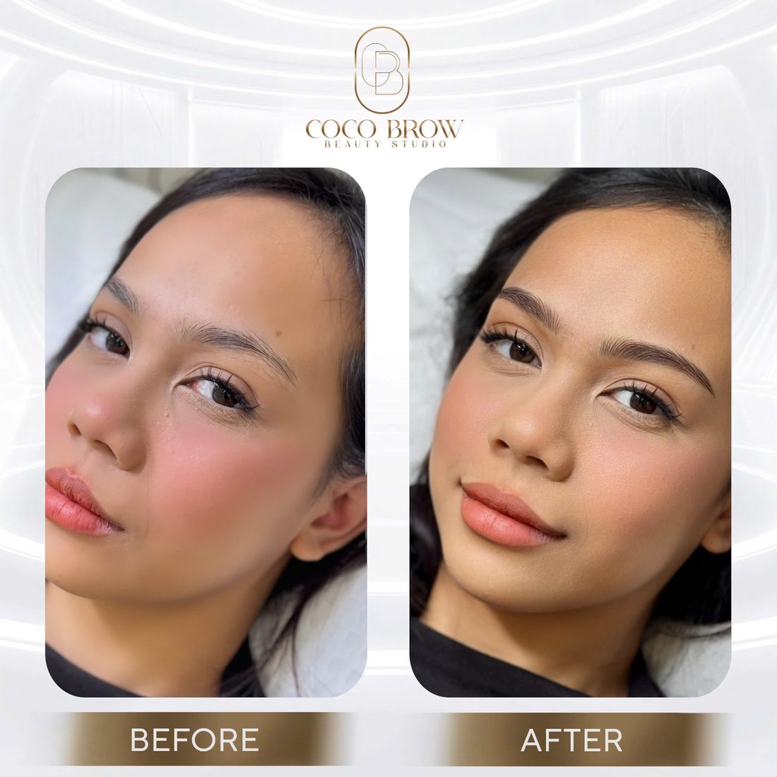 Eyebrow embroidery result by COCO BROW Singapore — photo 34