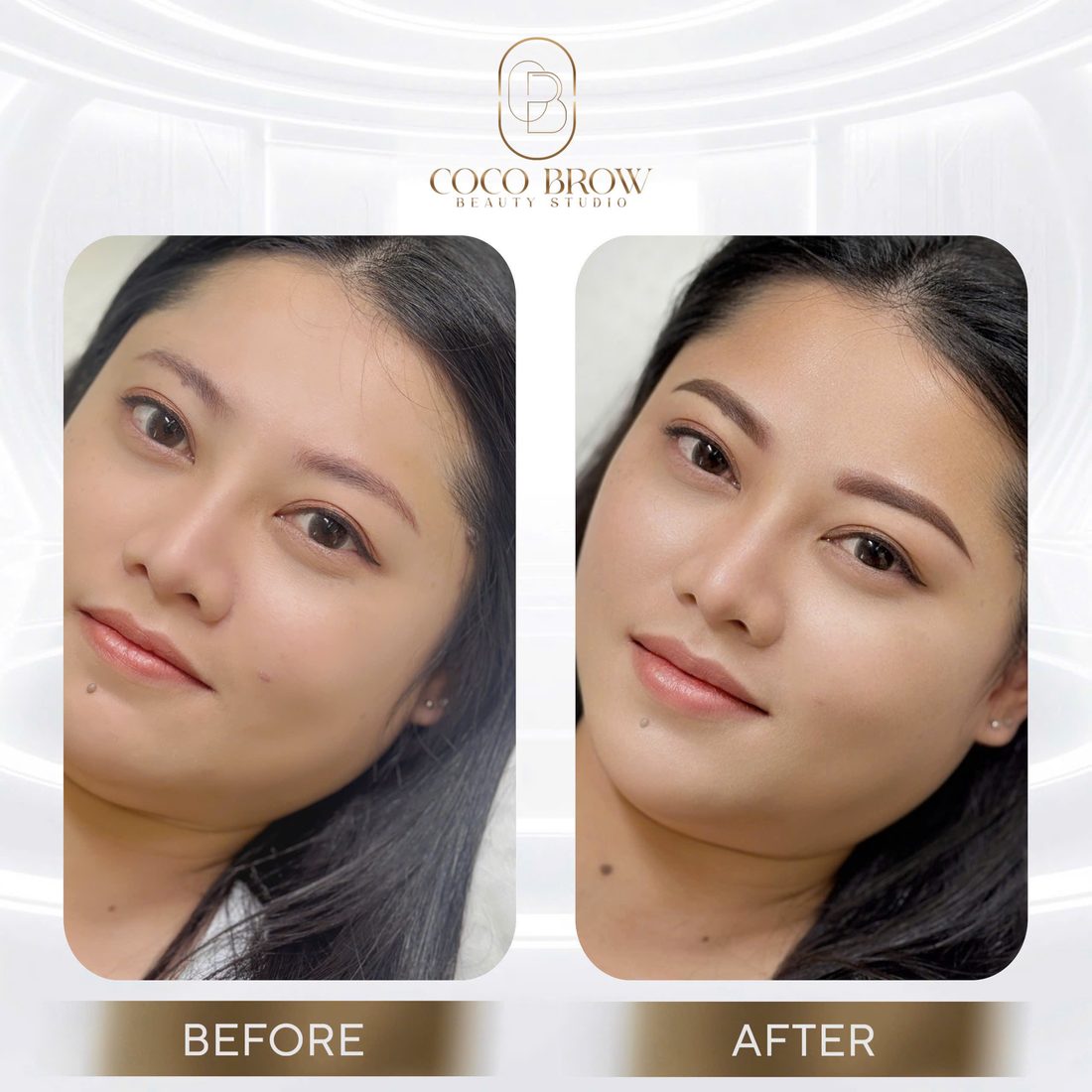 Eyebrow embroidery result by COCO BROW Singapore — photo 36
