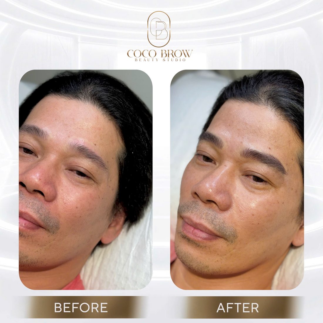 Eyebrow embroidery result by COCO BROW Singapore — photo 37