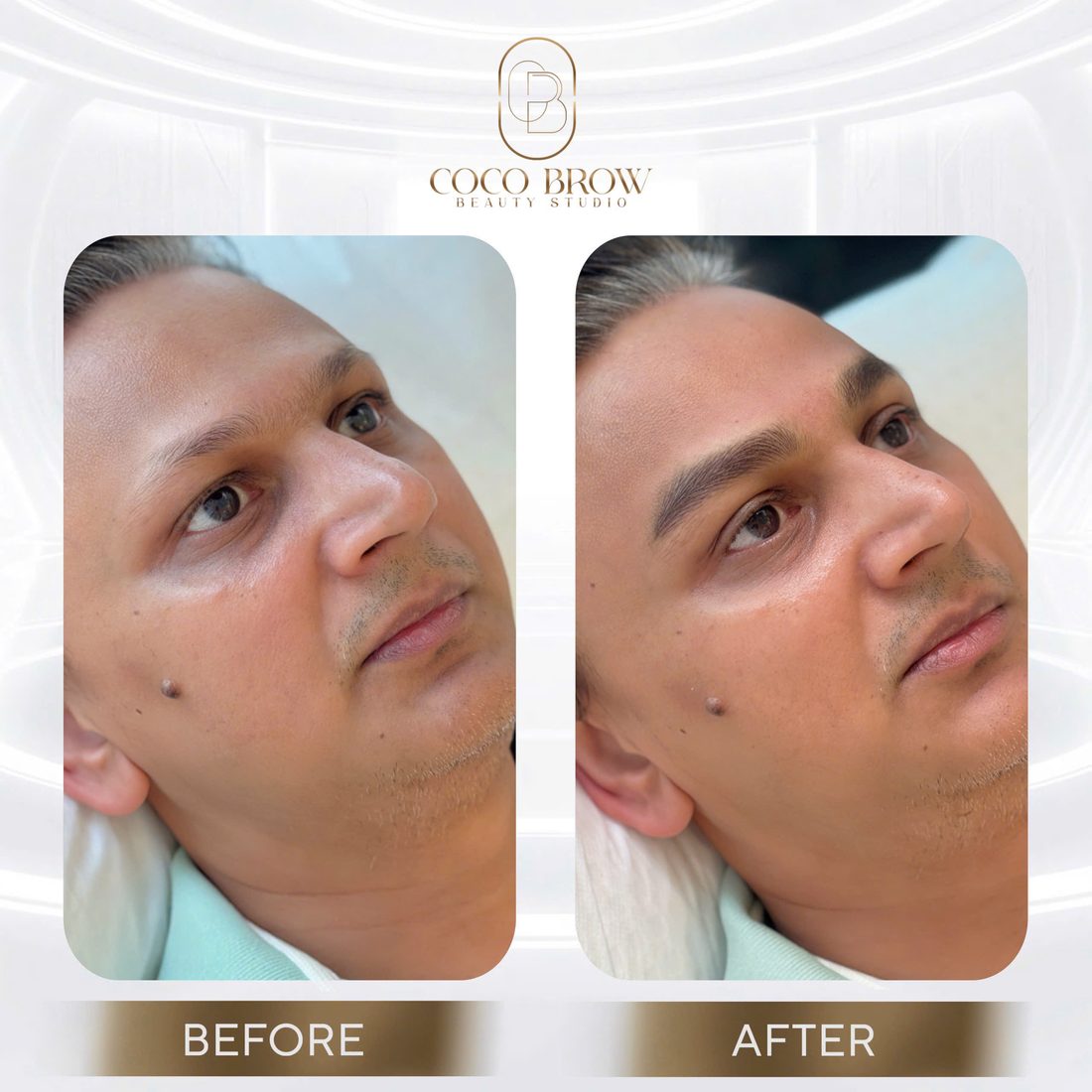 Eyebrow embroidery result by COCO BROW Singapore — photo 42
