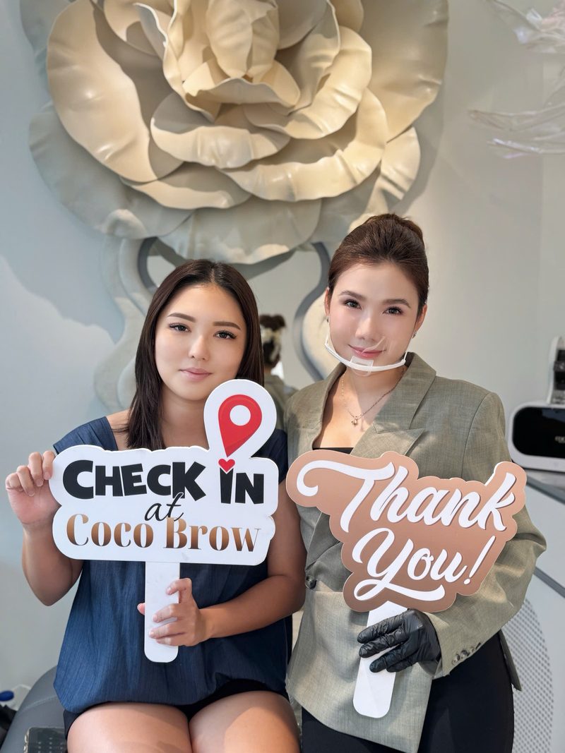 Brow work by COCO BROW Singapore