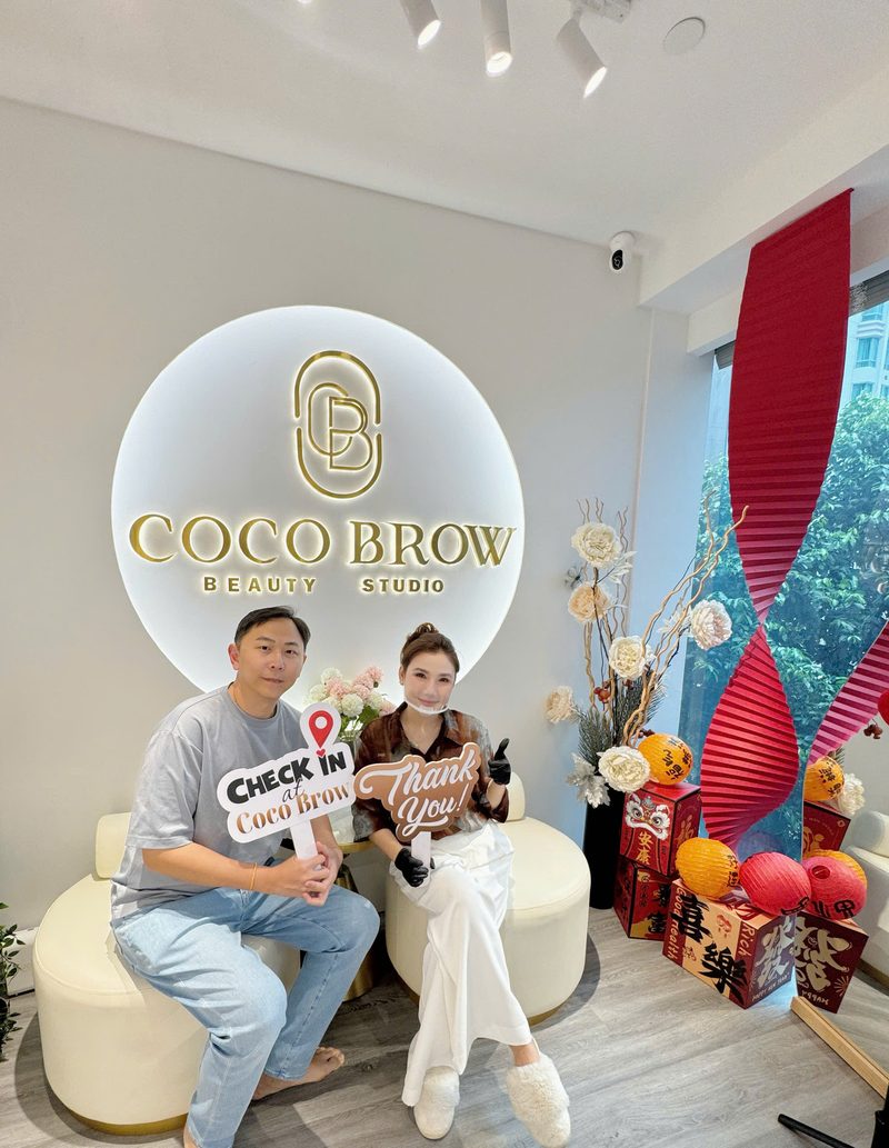 Brow work by COCO BROW Singapore