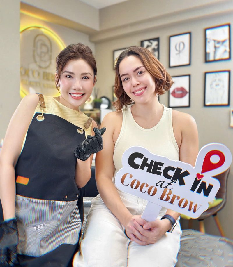 Google review for COCO BROW Singapore