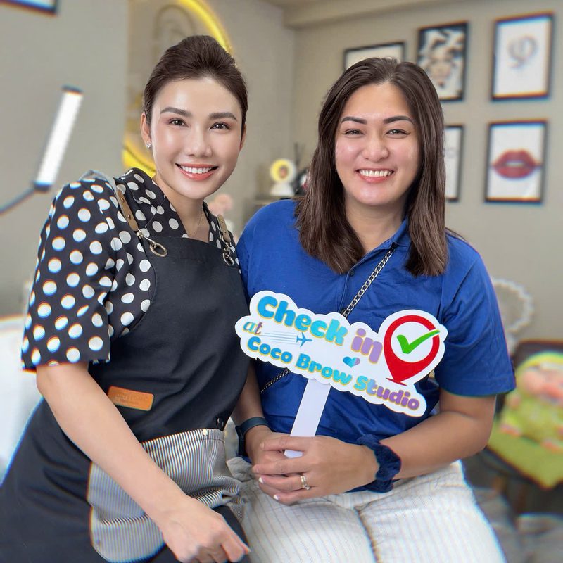 Google review for COCO BROW Singapore