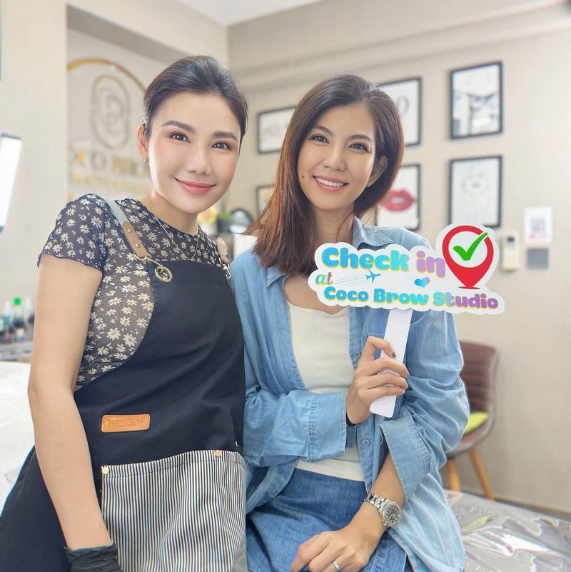 Google review for COCO BROW Singapore