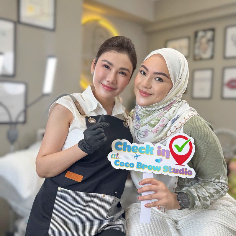 Google review for COCO BROW Singapore