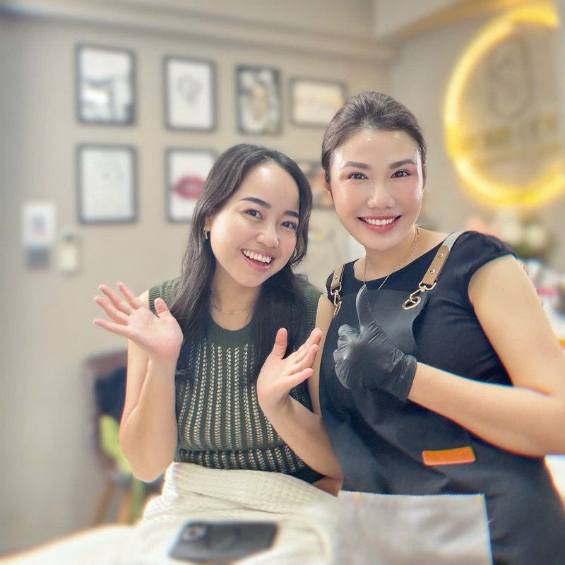 Google review for COCO BROW Singapore