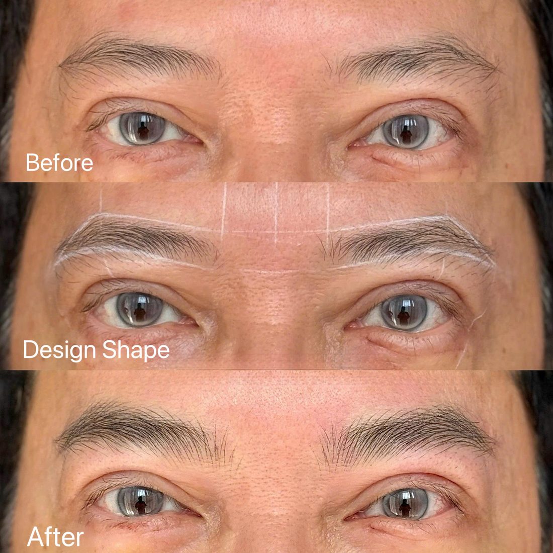 Digital Hair Strokes (Male) — COCO BROW Singapore